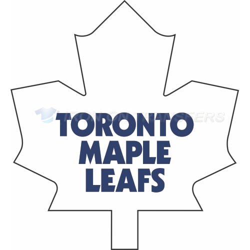 Toronto Maple Leafs Iron-on Stickers (Heat Transfers)NO.354